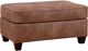 Behold™ Home Carleigh Camel Ottoman-0
