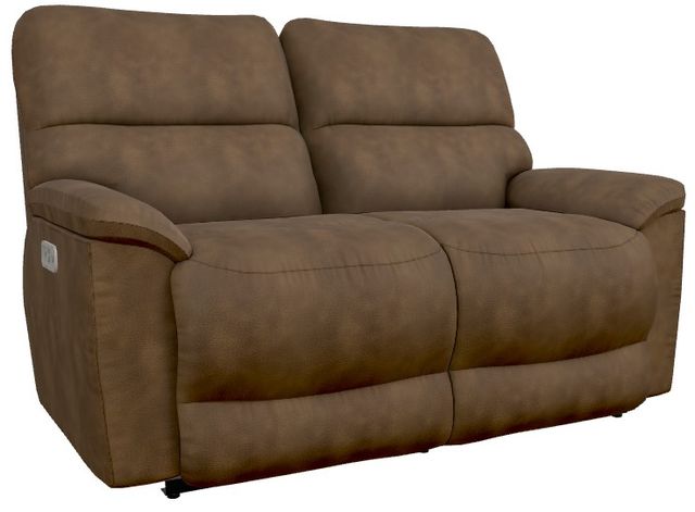 La-Z-Boy® Brooks Ash Power Reclining Loveseat with Headrest-0