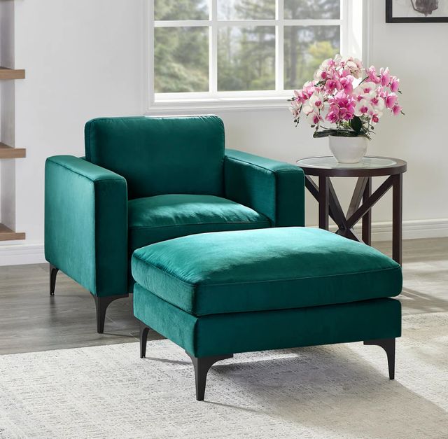 Legends Home Seneca Teal Chair-1