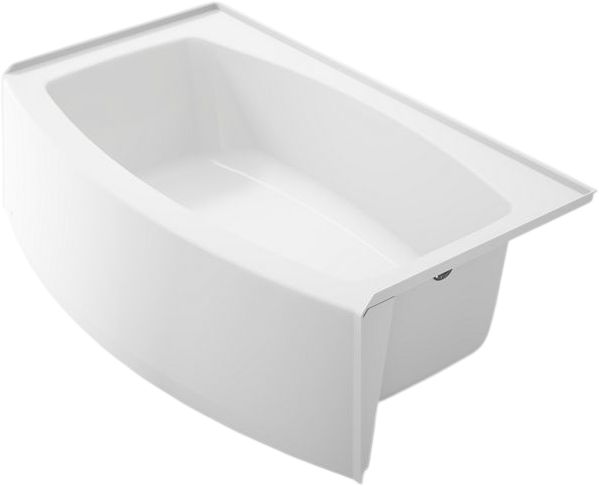 KOHLER® Expanse® White 60" x 30" Alcove Bath - Right Drain-0