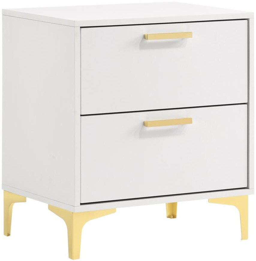 Coaster® Kendall 5-Piece White King Bedroom Set | San Jose