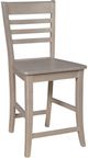 John Thomas Furniture® Cosmopolitan Roma Taupe Gray Counter Stool-0