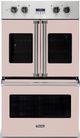 Viking® 7 Series 30" Blush Double Electric French-Door Wall Oven-0