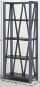 Parker House® Americana Modern Denim Etagere Bookcase-2
