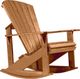 C.R. Plastic Generation Line Cedar Addy Rocker-0
