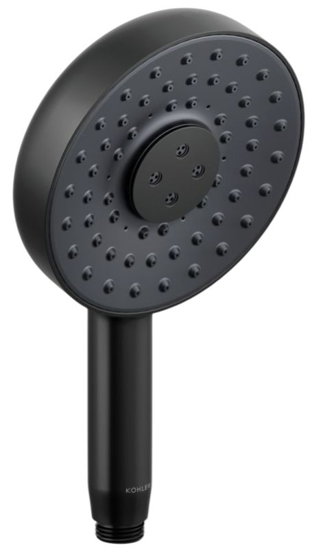 KOHLER® Statement® Matte Black 2.5 GPM Round 3-Function Handshower-0