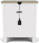 Riverside Furniture Cora Cloud/Fog 2-Drawer Nightstand-3