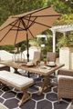 Signature Design by Ashley® Beachcroft 4-Piece Beige Outdoor Dining Set-4