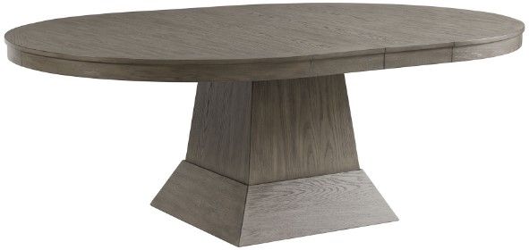 Elements International Collins 5-Piece Weathered Gray Dining Table Set-3