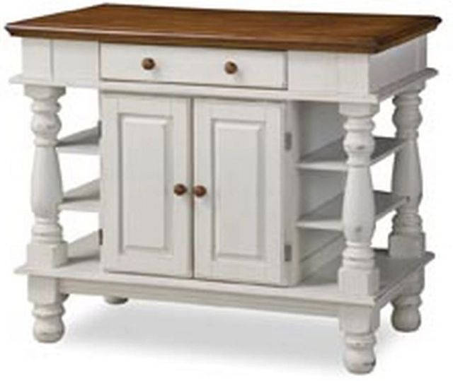 homestyles® Americana Off-White Kitchen Island-0