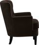 Emerald Home Noelle Dark Brown Velvet Accent Chair-4
