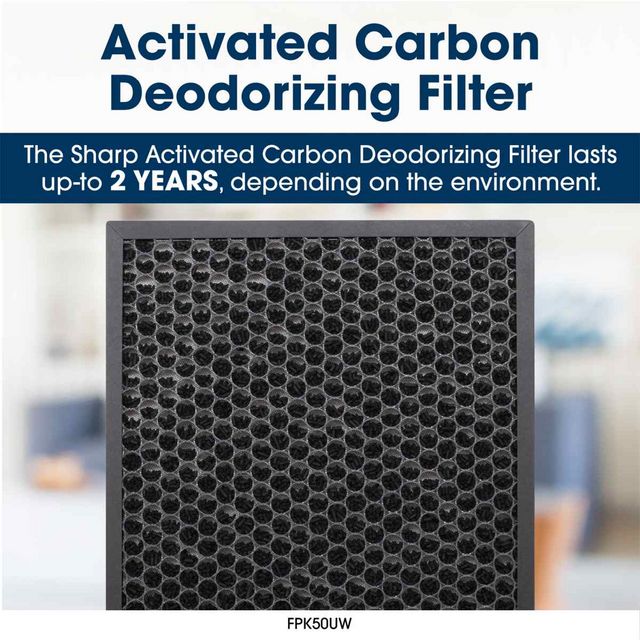 Sharp® Active Carbon Air Purifier Replacement Filter-4