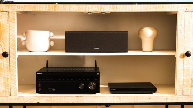 Sony® CS Speaker 5.1" Black Center Channel Speaker-2