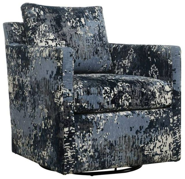 Uttermost® Tisdell Indigo Swivel Glider-0