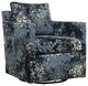 Uttermost® Tisdell Indigo Swivel Glider-0
