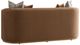 Michael Amini® Ariana Caramel/Gold Loveseat-4