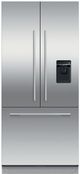 Fisher & Paykel Series 7 32" 14.7 Cu. Ft. Panel Ready Integrated French Door Refrigerator-0