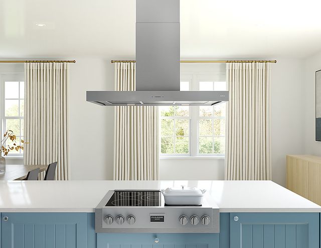 Zephyr Core Collection Roma 36" Stainless Steel Island Range Hood -3