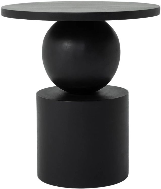 Renwil® Paola Black End Table-0