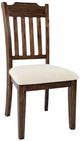 Jofran Inc. Bakersfield 6-Piece Dark Colorway/Neutral Cream Dining Set-4