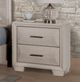 Furniture of America® Hinwitz 4-Piece White Oak Queen Bedroom Set-3