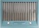 Unique® Appliances Classic Retro 30" Ocean Mist Turquoise Wall Mounted Range Hood-3