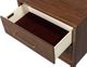 aspenhome® Jasper Modern Walnut 2-Drawer Nightstand-3