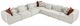 Homelegance® Franz 7-Piece Beige Modular Sectional-0