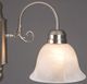 YHD Manzanita Satin Nickel/White 3-Light Chandelier-3