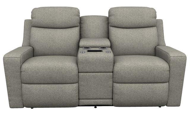 La-Z-Boy® Emmons Ash Power Reclining Loveseat with Console, Headrest, and Lumbar-1