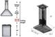 ZLINE Designer Series 30" Hand-Hammered Copper Island Range Hood-2
