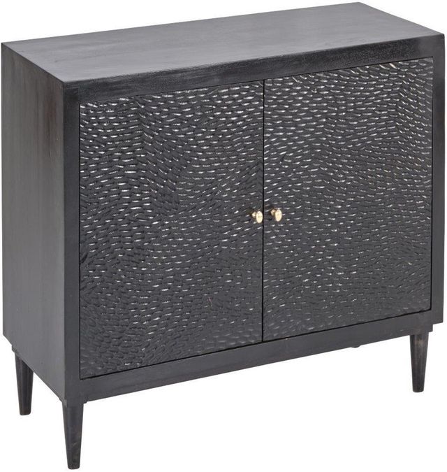 Jaipur Furniture Narissa Black 2-Door Cabinet-0