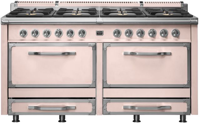 Viking® Tuscany 66" Blush Pro Style Dual Fuel Range-0
