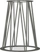 Amisco Customizable Calypso Solid Birch Round Dining Table Top with Metal Base-4