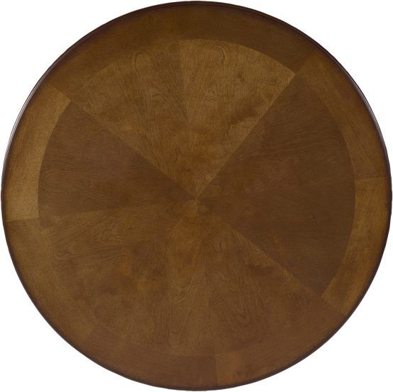 Powell® Hamilton Cherry Pub Table with Bronze/Matte Pewter Base-1