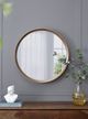 A & B Home Wayne Brown 32" Mirror -2