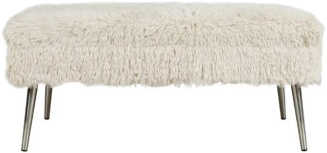 Jofran Inc. Huggy Sand Storage Bench-2