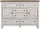 Liberty Furniture Heartland 5-Piece Antique White King Panel Bedroom Set-5