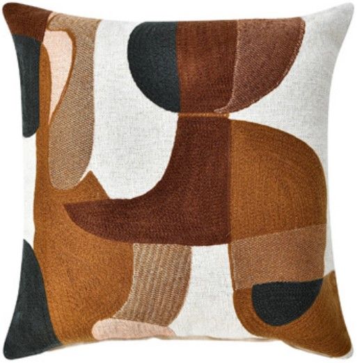 Signature Design by Ashley® Hallam Charcoal/Sienna Pillow-0