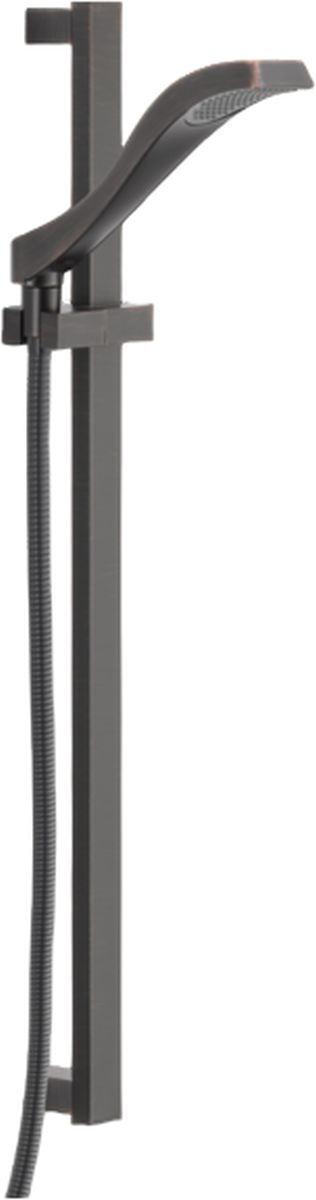 Delta Dryden® Venetian Bronze Premium Single-Setting Slide Bar Hand Shower-0