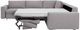 EQ3 Customizable Reva 3-Piece Right-Arm Facing Sleeper Sofa Sectional with Storage Loveseat and Standard Arm-2
