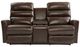 La-Z-Boy® Liam Espresso Leather Power Wall Reclining Loveseat with Console, Headrest, and Lumbar-1