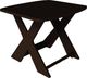 Unwasted® Share Brown Plastic Outdoor Accent Table-0