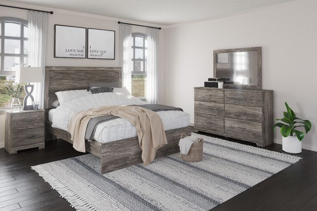 Signature Design by Ashley® Ralinksi Gray 5 Piece Queen Panel Bedroom Set-0