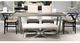 Riverside Furniture Waverly Natural Dining Table with Metal Base -3