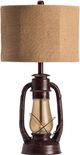 Crestview Collection Lauren Red Table Lamp-0