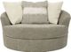 Signature Design by Ashley® Creswell Stone Oversized Swivel Accent Chair-1