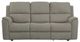 Flexsteel® Henry Fog Power Reclining Sofa with Power Headrests and Lumbar-2