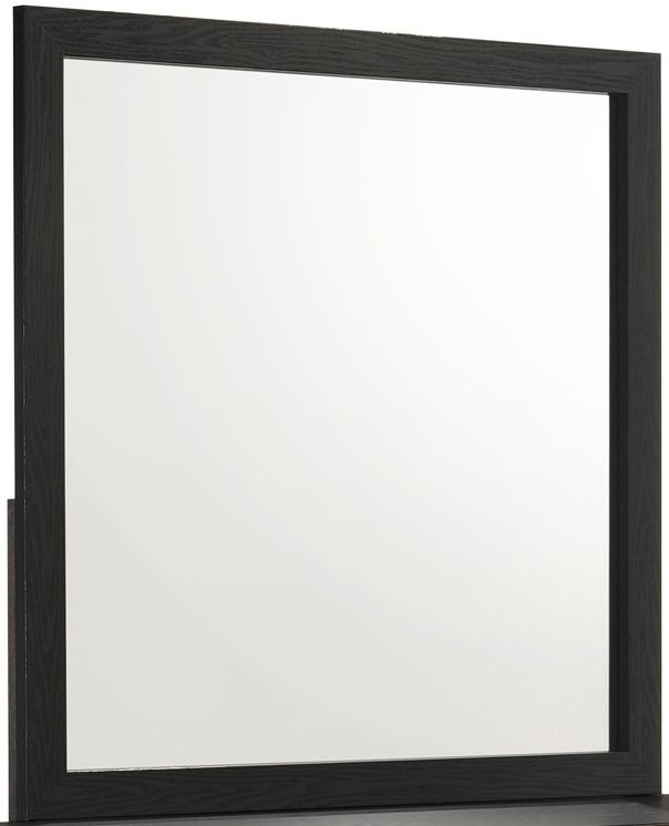 Crown Mark Zane Black Dresser Mirror-0