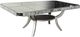 A & B Home Mirror Top Dining Table with Chrome Base-0